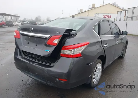 2014 Nissan Sentra Sv z USA, uszkodzony, nr VIN 3N1AB7AP1EY296343